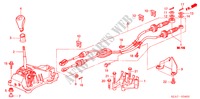 SHIFT LEVER (DIESEL) (LH) for Honda ACCORD TOURER 2.2 SPORT 5 Doors 5 speed manual 2004