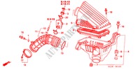 AIR CLEANER for Honda ACCORD TOURER 2.0 SPORT 5 Doors 5 speed manual 2007