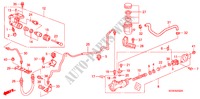 CLUTCH MASTER CYLINDER (DIESEL) (LH) for Honda ACCORD TOURER 2.2 SPORT 5 Doors 6 speed manual 2007