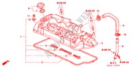 CYLINDER HEAD COVER (DIESEL) for Honda ACCORD TOURER 2.2 SPORT 5 Doors 6 speed manual 2007