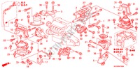 ENGINE MOUNTS (MT) for Honda ACCORD TOURER 2.0 SPORT 5 Doors 5 speed manual 2007
