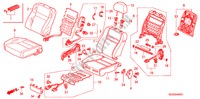FRONT SEAT (R.)(LH)(2) for Honda ACCORD TOURER 2.0 EXECUTIVE 5 Doors 5 speed manual 2008