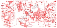 HEATER UNIT (RH) for Honda ACCORD TOURER 2.2 EXECUTIVE 5 Doors 6 speed manual 2007