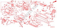 INSTRUMENT PANEL GARNISH (PASSENGER SIDE) (LH) for Honda ACCORD TOURER 2.0 SPORT 5 Doors 5 speed manual 2007