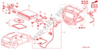 NAVIGATION SYSTEM (LH) for Honda ACCORD TOURER 2.2 SPORT 5 Doors 6 speed manual 2006