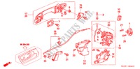 REAR DOOR LOCKS/OUTER HAN DLE for Honda ACCORD TOURER 2.2 EXECUTIVE 5 Doors 6 speed manual 2007