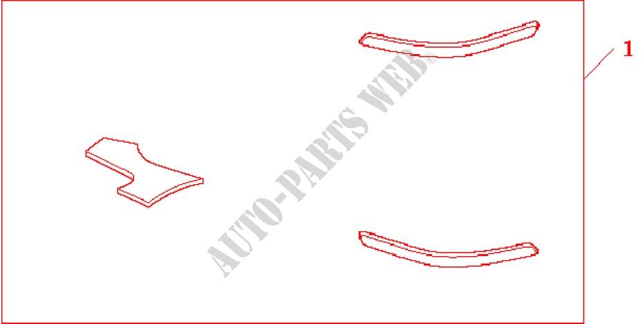 FRONT BUMPER TRIM for Honda ACCORD TOURER 2.4 TYPE S 5 Doors 5 speed automatic 2007