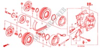 AIR CONDITIONER (COMPRESSOR) for Honda CITY LXI-G 4 Doors 5 speed manual 2007