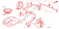ANTENNA/SPEAKER (RH) (2) for Honda CITY V 4 Doors 5 speed manual 2008