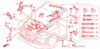 ENGINE WIRE HARNESS (RH) for Honda CITY V 4 Doors 5 speed manual 2008