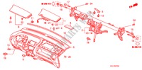 INSTRUMENT PANEL (LH) for Honda CITY 1.4 ES 4 Doors 5 speed manual 2007
