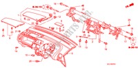 INSTRUMENT PANEL (RH) for Honda CITY S 4 Doors 5 speed manual 2008