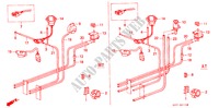 CONTROL BOX TUBING (PGM FI)(2) for Honda PRELUDE 2.0SI 2 Doors 5 speed manual 1986