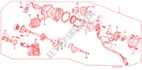 DISTRIBUTOR COMPONENTS (PGM FI)(Y) for Honda PRELUDE 2.0SI 2 Doors 5 speed manual 1987