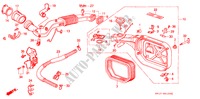 AIR CLEANER (1) for Honda PRELUDE 2.0EX 4WS 2 Doors 5 speed manual 1989