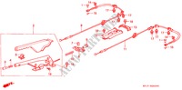 PARKING BRAKE for Honda PRELUDE 2.0I-16 4WS 2 Doors 5 speed manual 1988