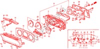 SPEEDOMETER COMPONENT (2) for Honda PRELUDE 2.0I-16 4WS 2 Doors 5 speed manual 1990