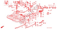 FUEL TANK for Honda PRELUDE 2.0EX 2 Doors 5 speed manual 1991
