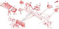 RELAY/HORN/FUSE BOX for Honda PRELUDE 2.0EX 2 Doors 5 speed manual 1991
