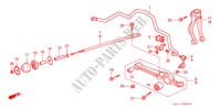 FRONT LOWER ARM/ FRONT STABILIZER for Honda LEGEND COUPE V6 2.7I 2 Doors 4 speed automatic 1988