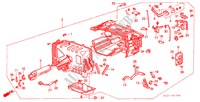 HEATER UNIT for Honda LEGEND COUPE V6 2 Doors 5 speed manual 1990