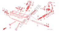 VALVE/ROCKER ARM (REAR) for Honda LEGEND COUPE V6 2.7I 2 Doors 4 speed automatic 1990