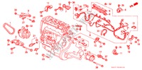 ENGINE SUB CORD/CLAMP (VTEC) for Honda CIVIC CRX 1.6I-VT 3 Doors 5 speed manual 1991