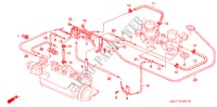 INSTALL PIPE/TUBING for Honda CIVIC CRX GL 3 Doors 5 speed manual 1991