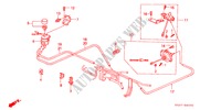 AIR CONDITIONER (CARBURETOR COMPONENTS) for Honda CIVIC GL 3 Doors 5 speed manual 1991