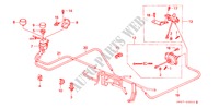AIR CONDITIONER (CARBURETOR COMPONENTS) for Honda CIVIC GL 4 Doors 5 speed manual 1990