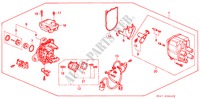 DISTRIBUTOR (TEC) for Honda CIVIC GL 4 Doors 5 speed manual 1991