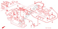 INSTALL PIPE/TUBING (2) for Honda CIVIC GL 4 Doors 5 speed manual 1989