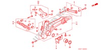 REAR LOWER ARM for Honda CIVIC SHUTTLE BEAGLE 5 Doors 5 speed manual 1995