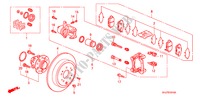 REAR BRAKE for Honda ODYSSEY EXL 5 Doors 5 speed automatic 2010