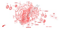 TORQUE CONVERTER CASE( '0 6) for Honda ODYSSEY EXI 5 Doors 5 speed automatic 2005