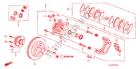 REAR BRAKE(DISK) for Honda LEGEND LEGEND 4 Doors 5 speed automatic 2010