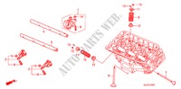 VALVE/ROCKER ARM(FRONT)(' 09 ) for Honda LEGEND LEGEND 4 Doors 5 speed automatic 2010