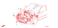 WIRE HARNESS(RH)(1) for Honda LEGEND LEGEND 4 Doors 5 speed automatic 2010