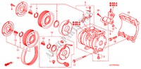 AIR CONDITIONER (COMPRESSOR) (DIESEL) for Honda FR-V 2.2 EXECUTIVE 5 Doors 6 speed manual 2009