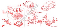 CONTROL UNIT(ENGINE ROOM) (1.7L) (1) for Honda FR-V 1.7 SE 5 Doors 5 speed manual 2005