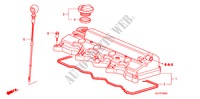 CYLINDER HEAD COVER (1.8L) for Honda FR-V 1.8 EXECUTIVE 5 Doors 6 speed manual 2009