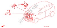 ENGINE WIRE HARNESS STAY (RH) (DIESEL) for Honda FR-V 2.2 SE 5 Doors 6 speed manual 2008