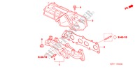 EXHAUST MANIFOLD (DIESEL) for Honda FR-V 2.2 SE-S 5 Doors 6 speed manual 2006