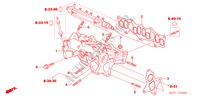 INTAKE MANIFOLD (DIESEL) for Honda FR-V 2.2 EXECUTIVE 5 Doors 6 speed manual 2006