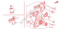 OIL PUMP/OIL STRAINER (1.8L) for Honda FR-V 1.8 EXECUTIVE 5 Doors 6 speed manual 2009