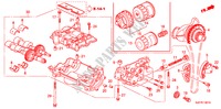OIL PUMP/OIL STRAINER (2.0L) for Honda FR-V 2.0 SE 5 Doors 6 speed manual 2005