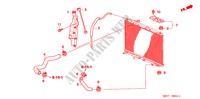 RADIATOR HOSE/RESERVE TAN K (2.0L) for Honda FR-V 2.0 COMFORT 5 Doors 6 speed manual 2006