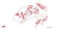 WIRE HARNESS (4) (RH) for Honda FR-V 1.8 EX 5 Doors 6 speed manual 2008