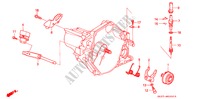 CLUTCH RELEASE/ SPEEDOMETER GEAR for Honda CONCERTO 1.6I-16 SE 5 Doors 5 speed manual 1993