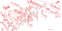 INTAKE MANIFOLD (PGM FI) (1.6L) for Honda CONCERTO 1.6I-16 5 Doors 5 speed manual 1991